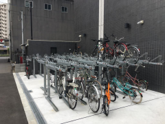 Park Lane Minami12階1K 自転車置き場の画像