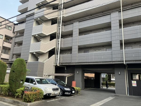ルクレ京橋8階1K 自転車置き場の画像