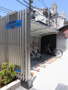 Moolio新深江5階 自転車置き場の画像