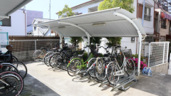 アルシオネ10階1LDK 自転車置き場の画像