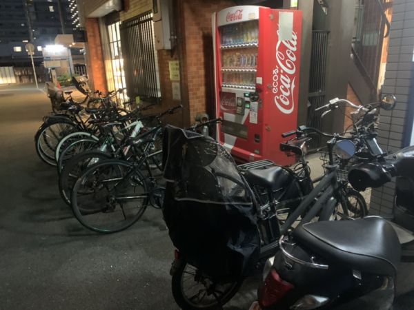 宜民マンション7階1R 自転車置き場の画像