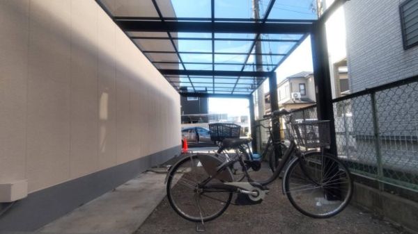 クレアール忠岡1階2LDK 自転車置き場の画像