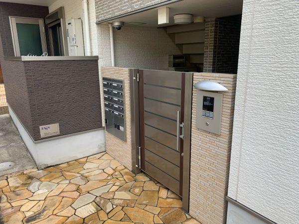 フジパレス若江岩田Ⅱ番館1階1K エントランスの画像