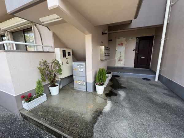 サンメゾン難波　1階3DK エントランスの画像