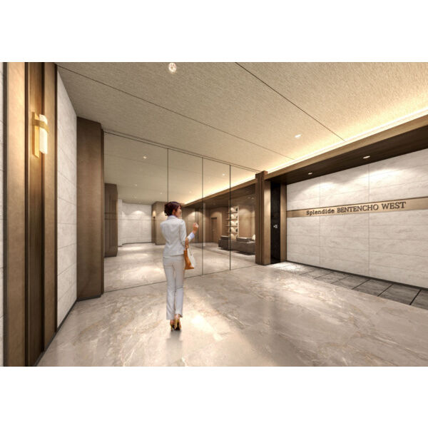 スプランディッド弁天町WEST2階1LDK エントランスの画像