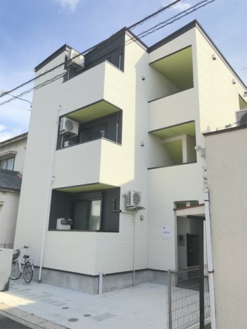 ハピネス八反（ハピネスハッタン1階1K 外観の画像