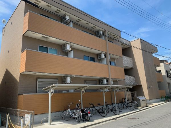 フジパレス河内花園Ⅱ1階1K 外観の画像