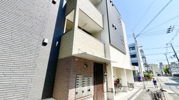 フジパレス中加賀屋Ⅲ番館1階1K 外観の画像
