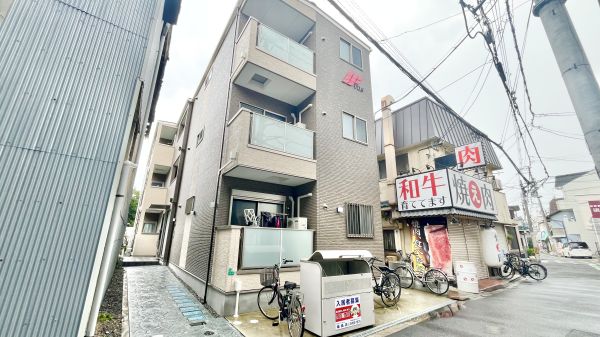 わいわいロード粉浜3階2DK 外観の画像