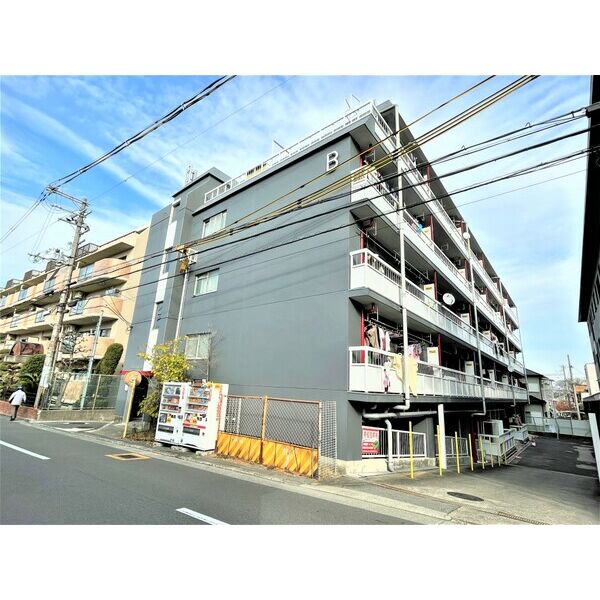 北野田マンション巽B棟05階1R 外観の画像