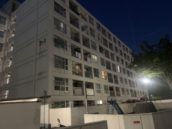 泉が丘コーポラスA-1棟7階3DK 外観の画像