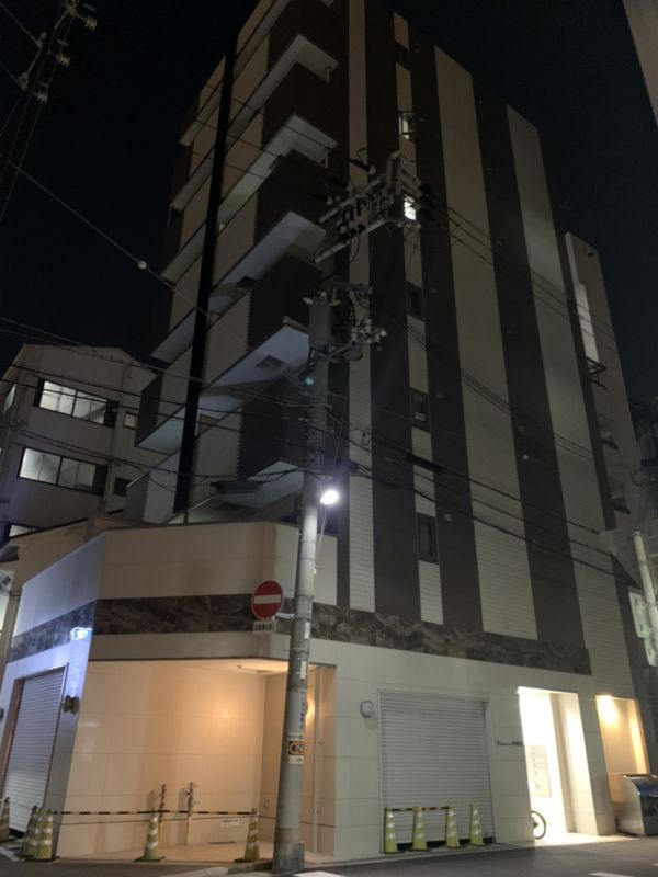 ユニッソン朝潮橋2階1K 外観の画像