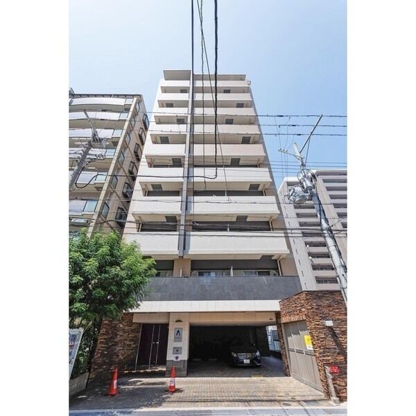 アスリート江坂Ⅱ番館4階1DK 外観の画像