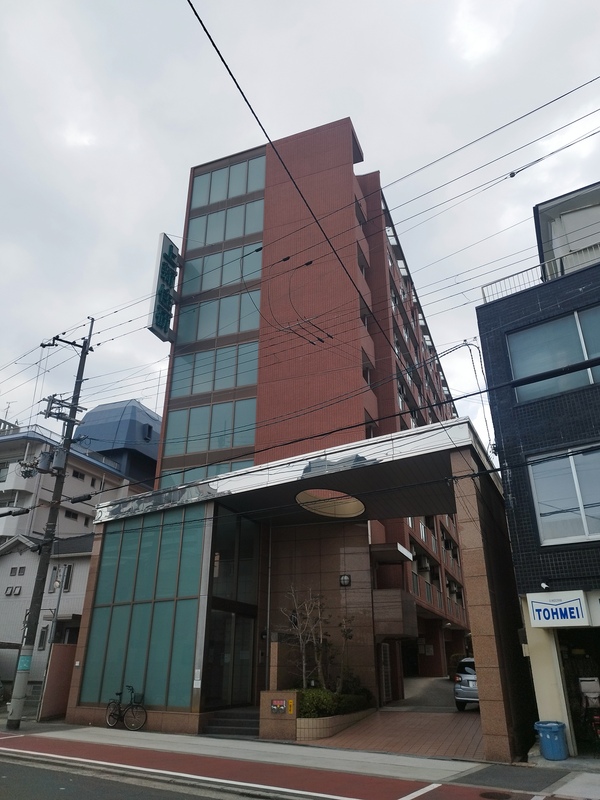 エクセレント上新9階1K 外観の画像