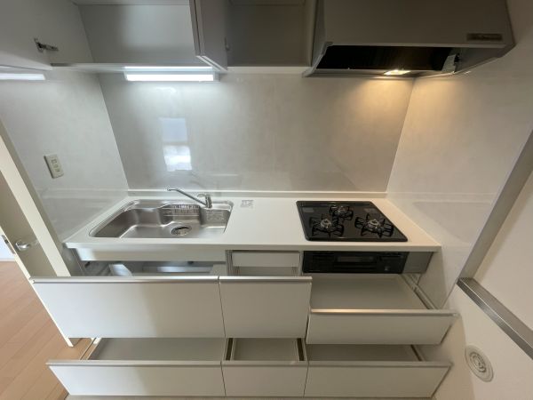 住道グランドコーポ3階3LDK キッチンの画像