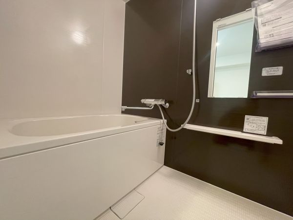 住道グランドコーポ3階3LDK お風呂の画像
