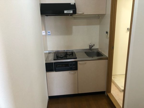 アムズコート勝山6階1K キッチンの画像