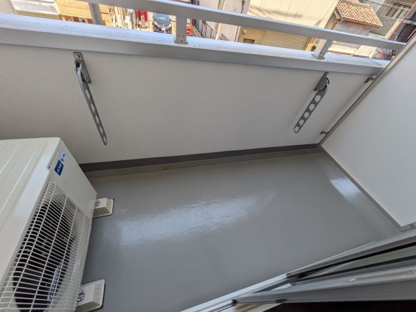 ラフォンテ今川駅前2階1LDK ベランダの画像