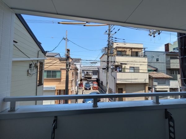 ラフォンテ今川駅前2階1LDK 景観の画像