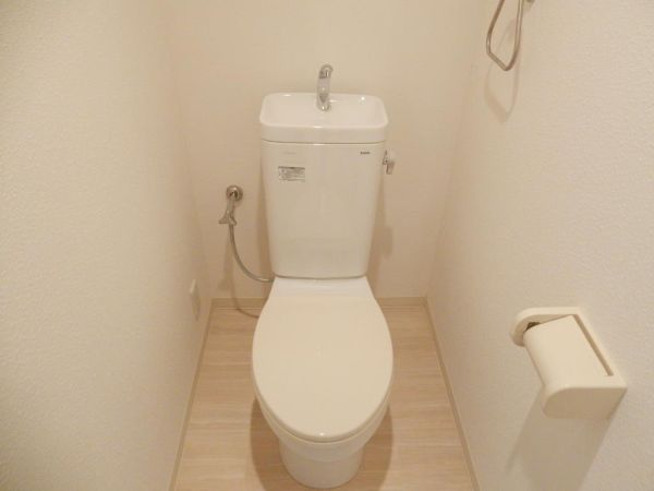 ウエストサイドリバーⅢ2階1DK トイレの画像