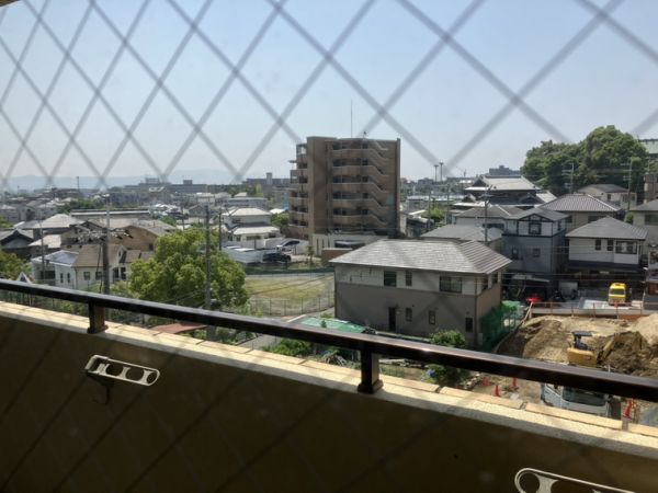 グランエール5階3LDK ベランダの画像