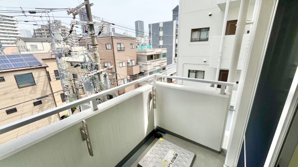 べクス福島4階1K ベランダの画像