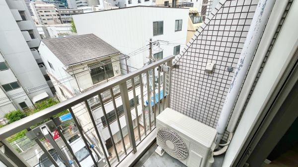 プランドールフクシマ5階1K ベランダの画像
