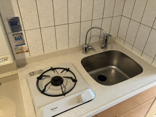 エステムコート梅田茶屋町1階1K キッチンの画像