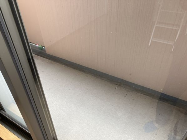 エステムコート梅田茶屋町1階1K ベランダの画像