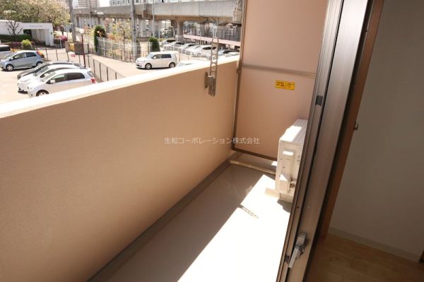 ｺﾝﾌｫｰﾄ233階1DK ベランダの画像