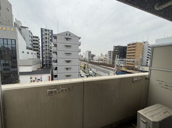 エルミタージュ難波Ⅵ7階1R ベランダの画像