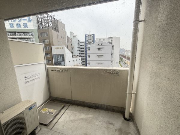 エルミタージュ難波Ⅵ5階1K ベランダの画像