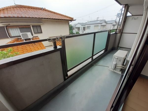 アンソレイエ2階2LDK ベランダの画像