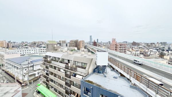 LiveCasa田辺8階1K 景観の画像