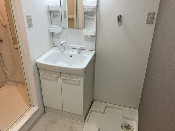 コーポ南千里4階2LDK 洗面所の画像