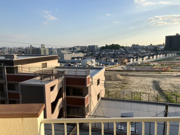 コーポ南千里4階2LDK 景観の画像