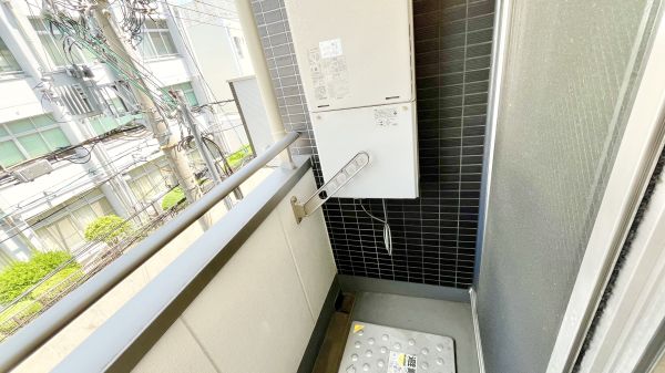 エムズコート玉出3階1K ベランダの画像