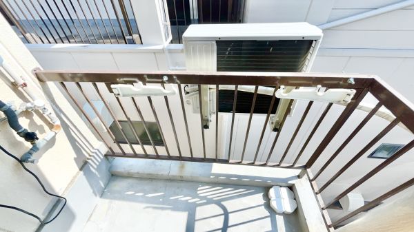 第3東洋ハイツ4階1DK ベランダの画像