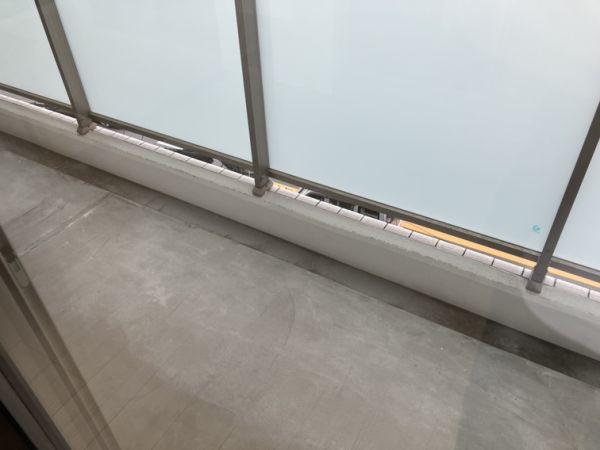 エルピスU24階1LDK ベランダの画像