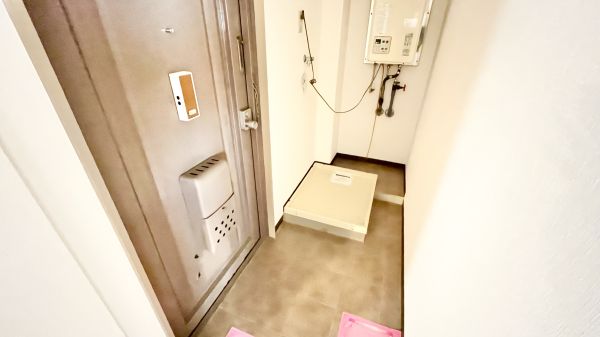 コーポ有希2階2DK 玄関の画像