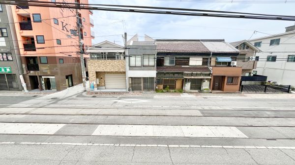 コーポ有希2階2DK 景観の画像
