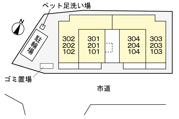 ラグーナ　ルカ1階1K その他①の画像