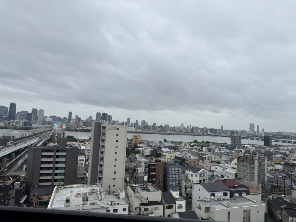 プレサンス塚本駅前15階1K 景観の画像