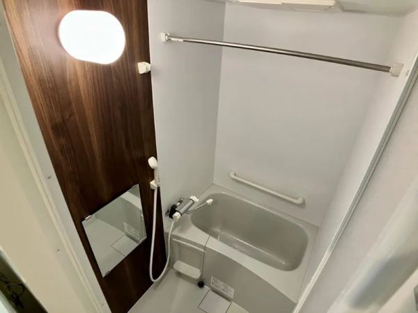 クレイノ清水せいわ2階1K お風呂の画像