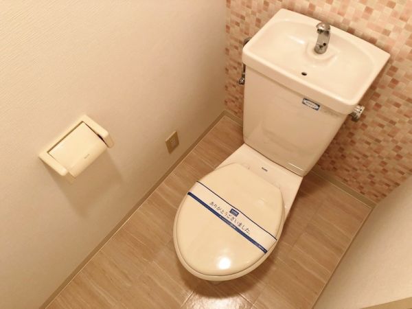ﾊﾟﾚｽ中もず1階2LDK トイレの画像
