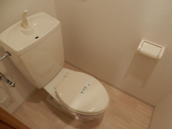 ウエストサイドリバーⅠ2階1K トイレの画像