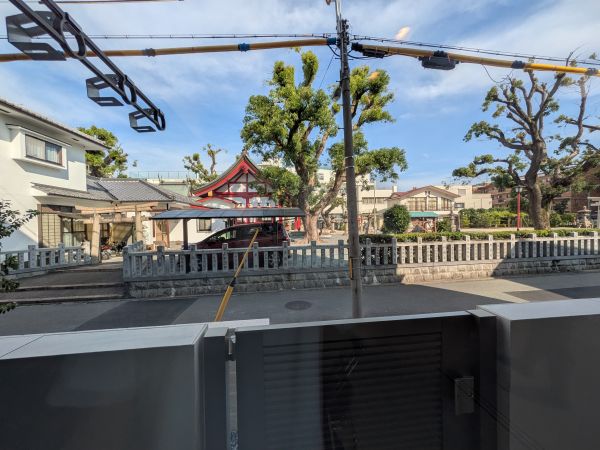 D-ROOM上新庄南口1階2LDK 景観の画像