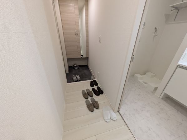 D-ROOM上新庄南口1階2LDK 玄関の画像