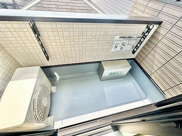 ALEGRIA道明寺Ⅱ03階1LDK ベランダの画像
