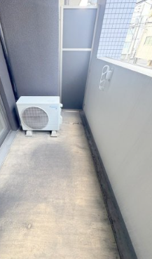 ミラージュパレス難波幸町3階1K ベランダの画像